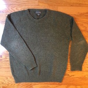 Johnston & Murphy mens brown sweater size L